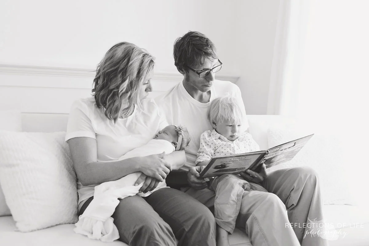 Clinton &amp; Jill Klamer, Niagara Newborn Photography Client