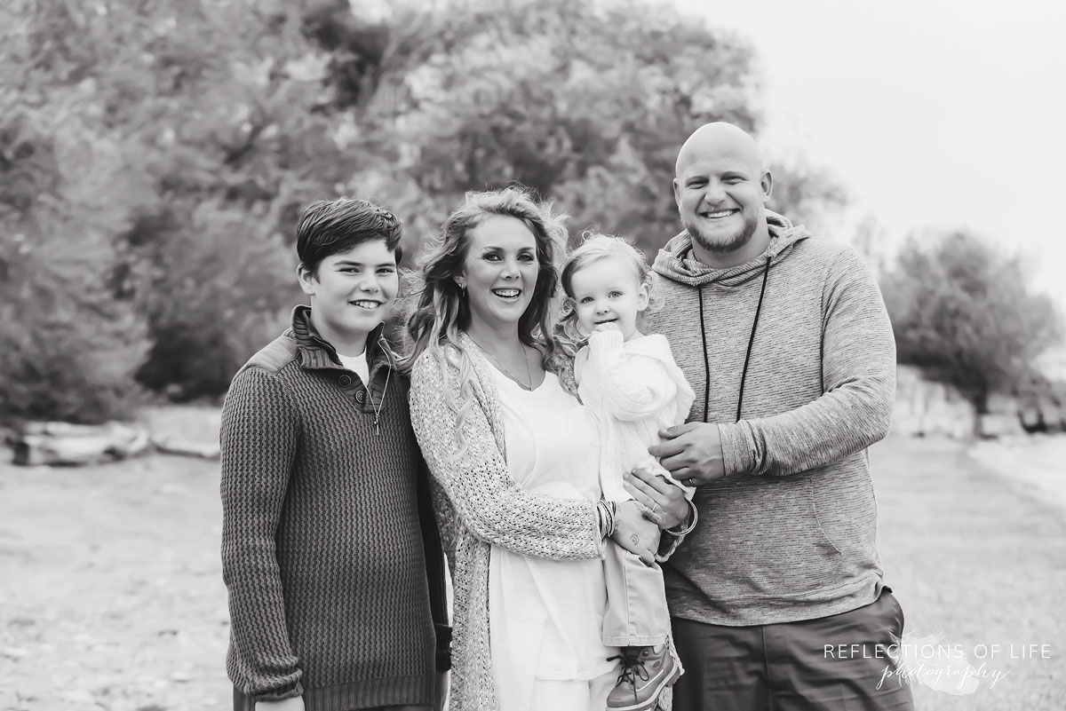 Briar Rose Schaus and her family on the beach in Grimsby Ontario Canada.jpg