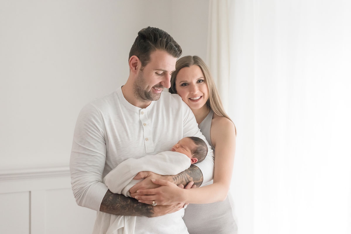 Newborn family portrait Niagara Ontario Canada