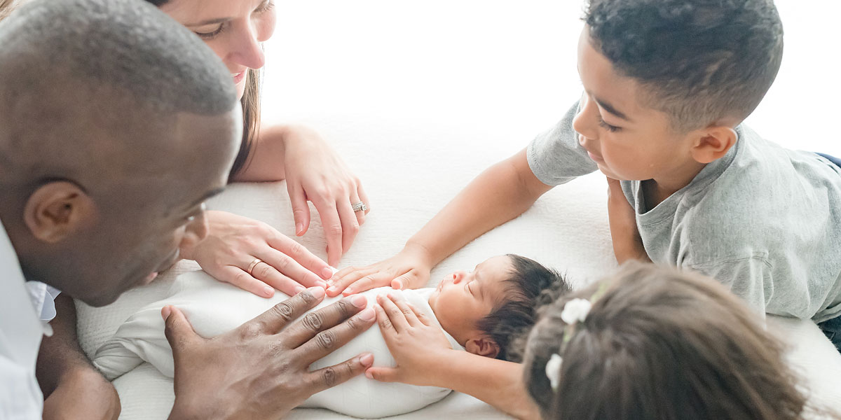 Niagara Newborn Photography Album Design