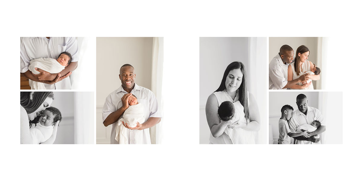 Niagara Newborn Photography Album Design