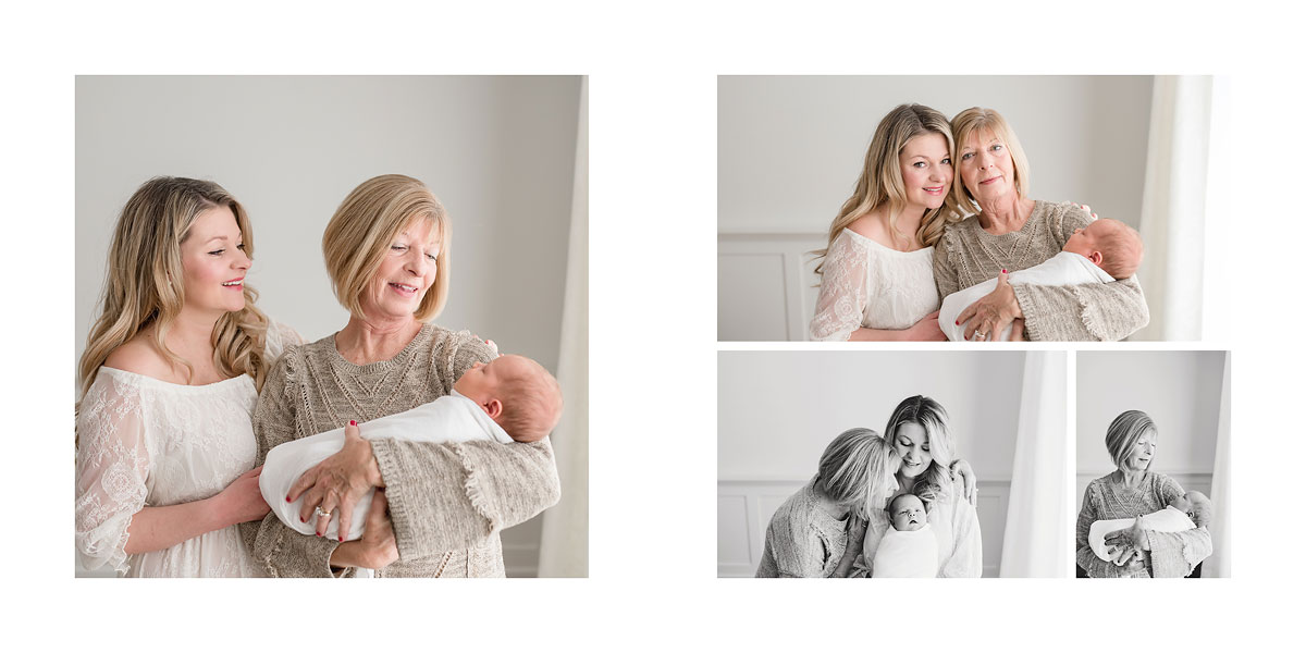 Niagara Newborn Photography Album Design Ontario Canada
