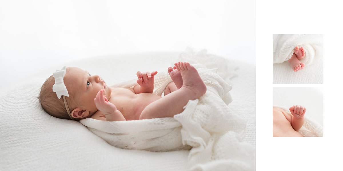 Niagara Newborn Photography Album Design Ontario Canada