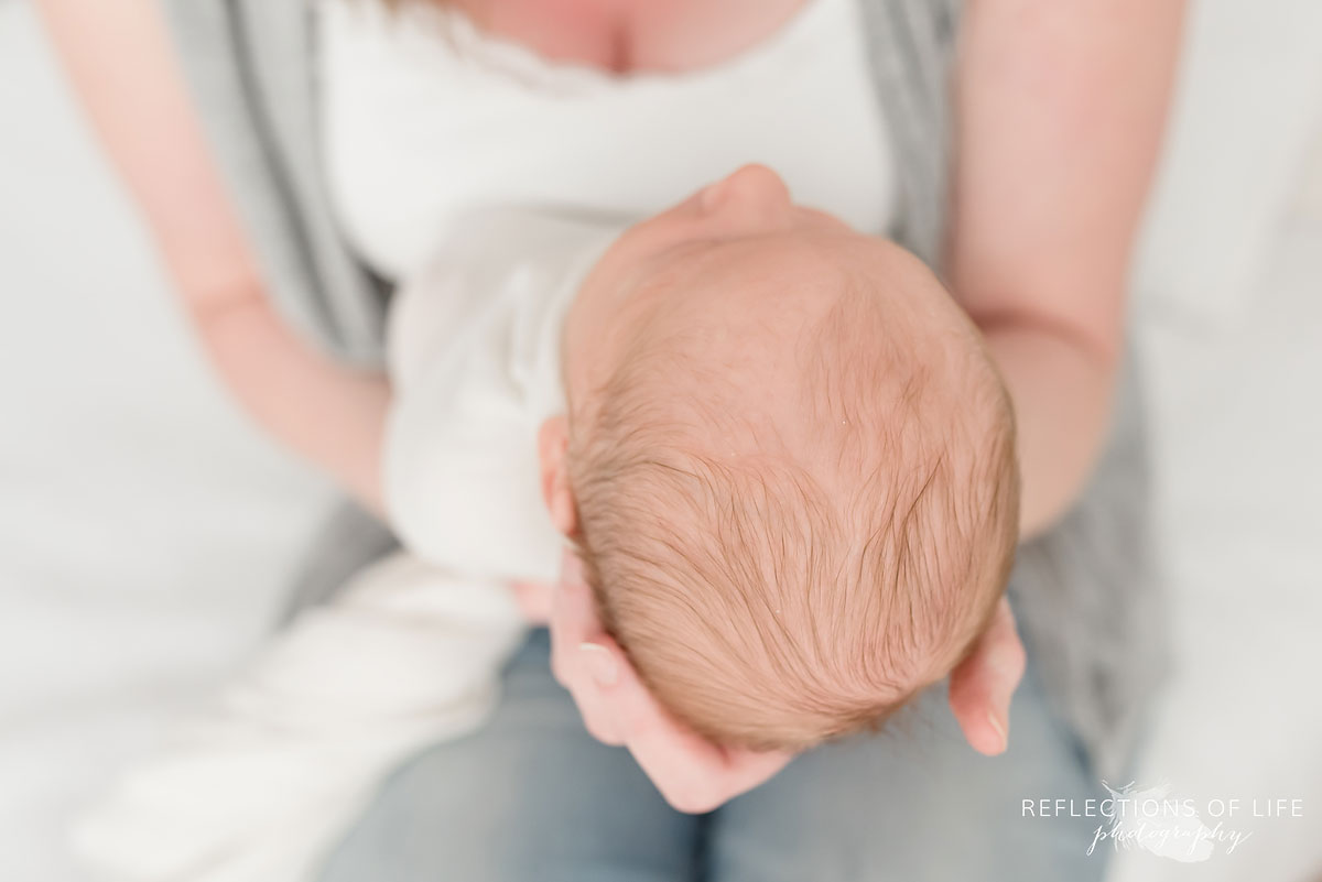 newborn baby boy hair