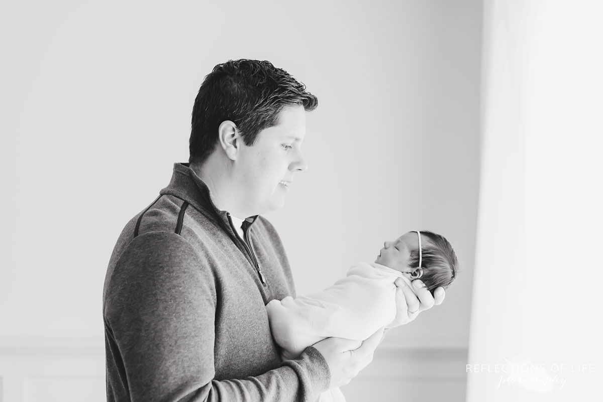 Niagara Newborn and Daddy Photography