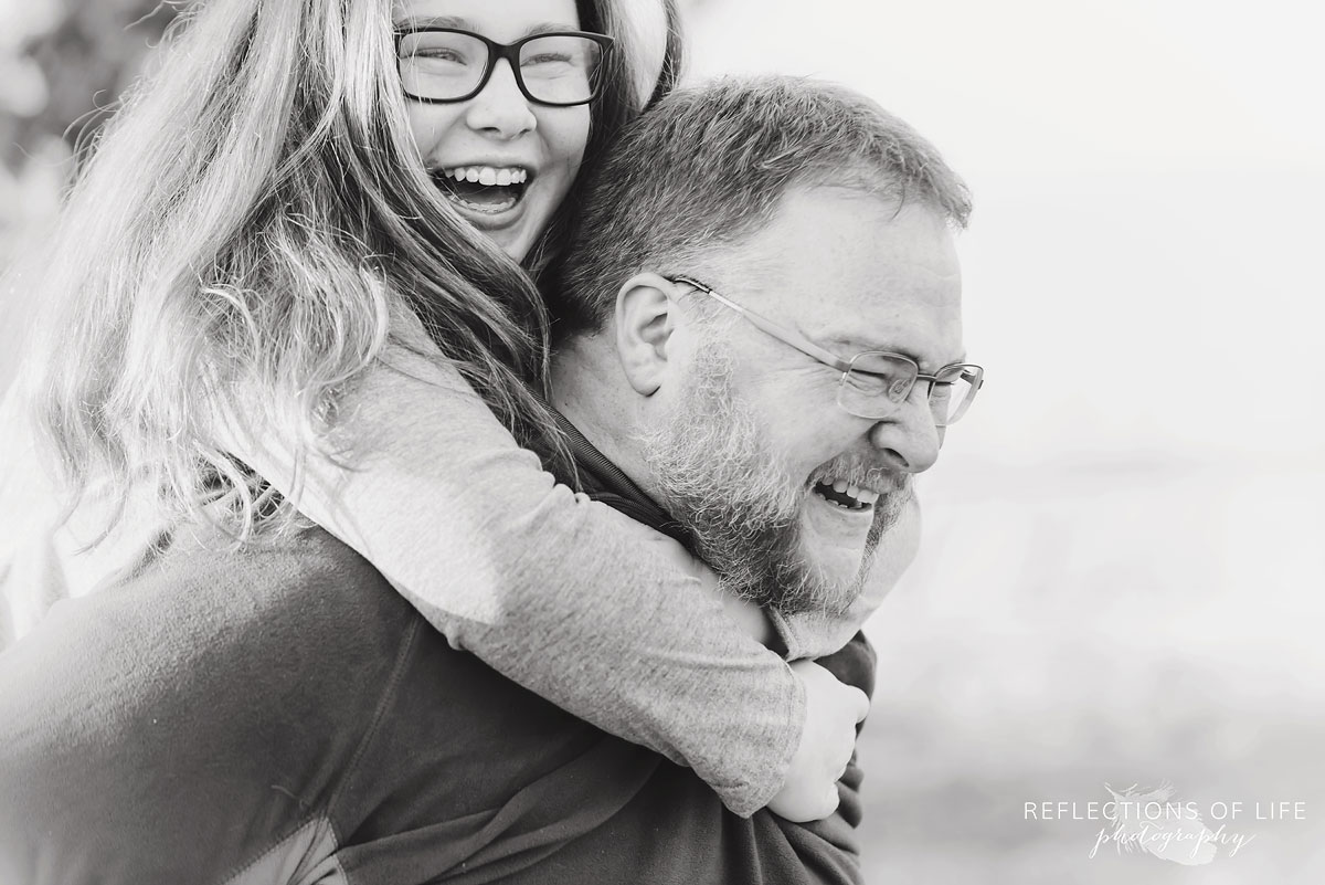 fun family photography daddy daughter