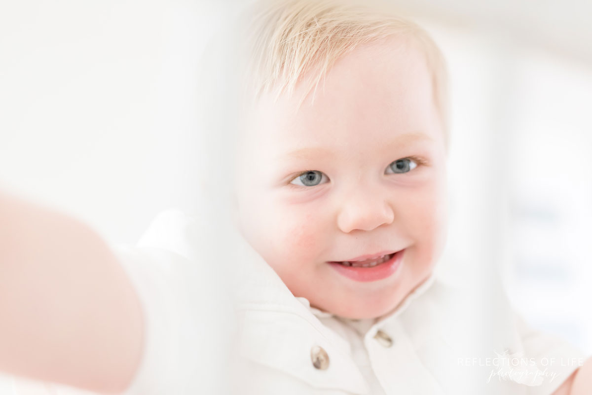 Grimsby baby photography smiling