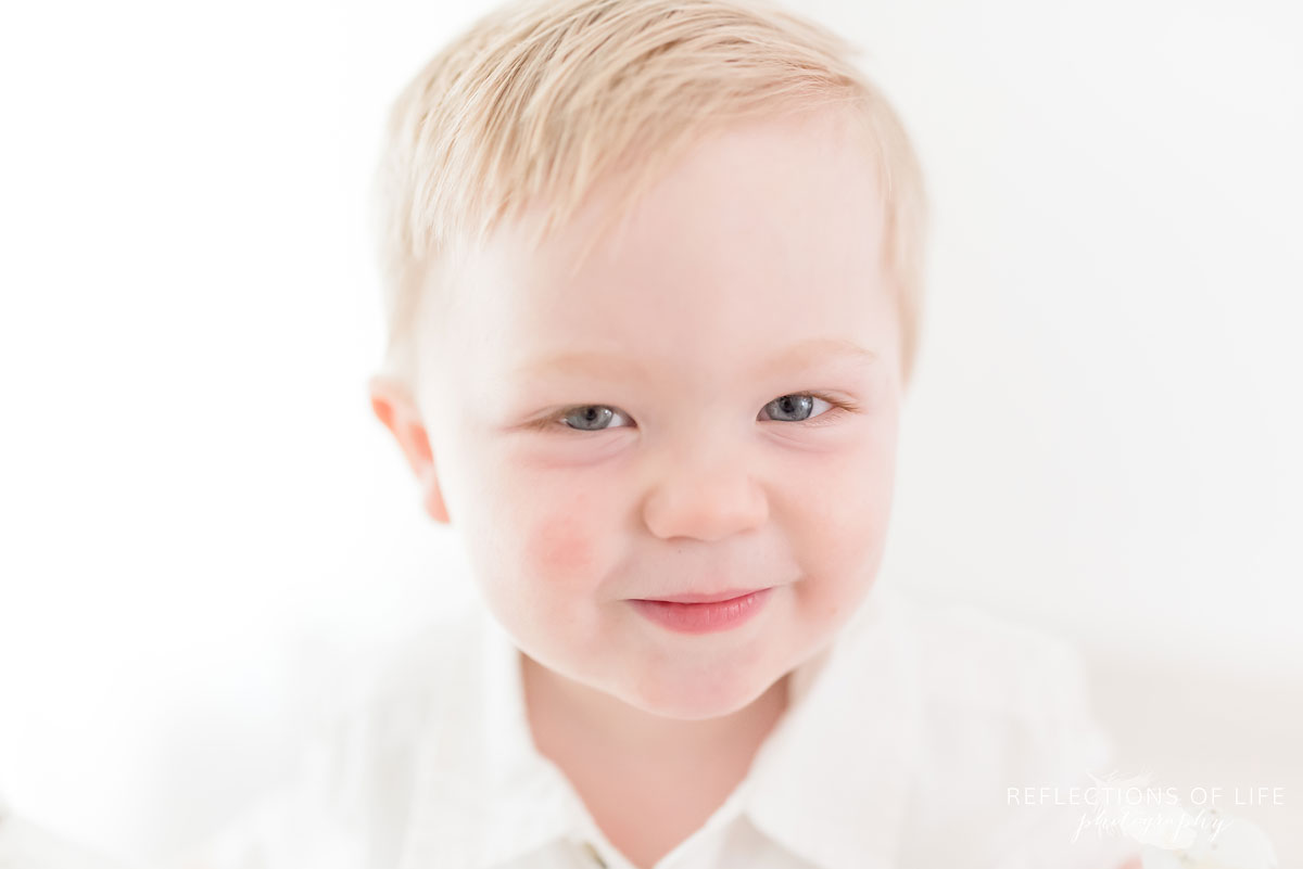 Baby photography portrait of baby