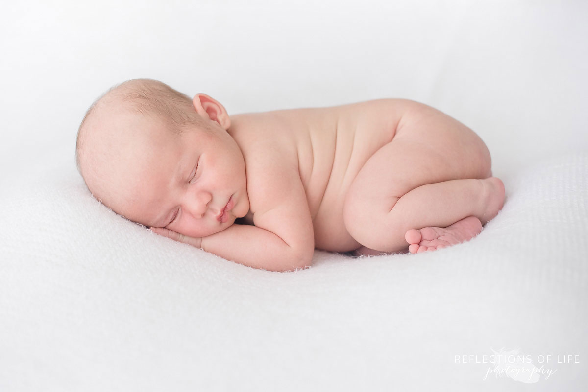 sweet and soft newborn photography