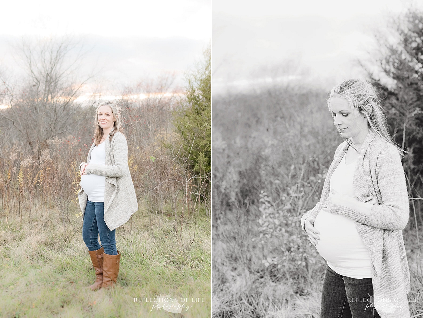 pregnant mother photoshoot in grimsby ontario