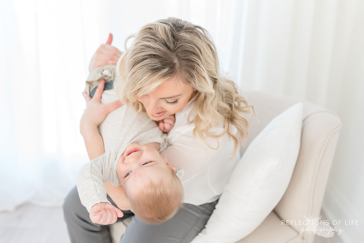 Copy of Copy of Mom playing with her young son