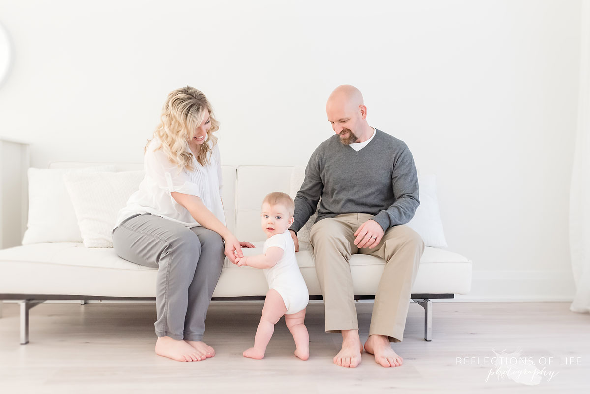 Copy of Copy of Family photography in white studio