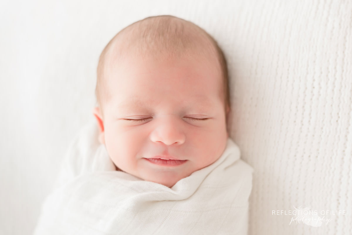 content baby drifts back to sleep in grimsby
