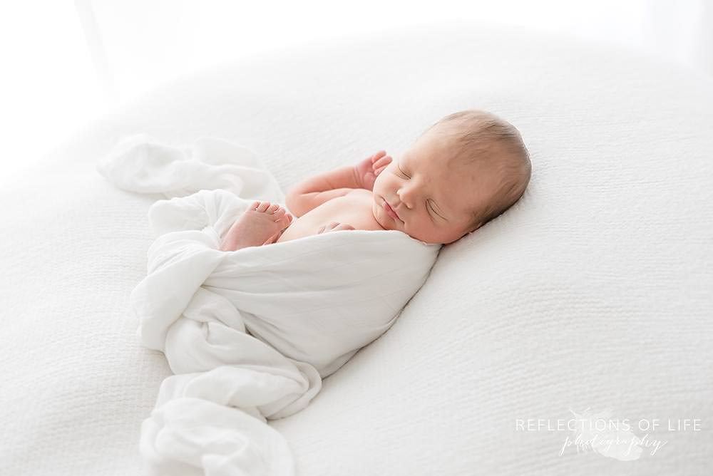 Gorgeous newborn baby portraits in Niagara Ontario Canada