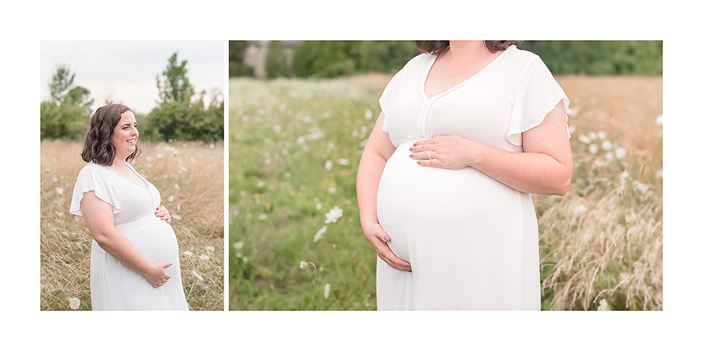 Maternity Photos in the field Niagara Ontario.jpg