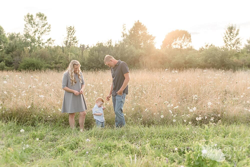 Niagara Family Photos at sunset in Ontario