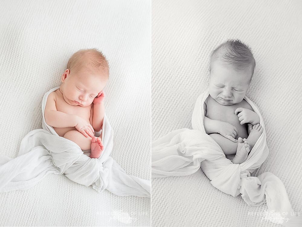 Natural newborn baby photography Grimsby Ontario
