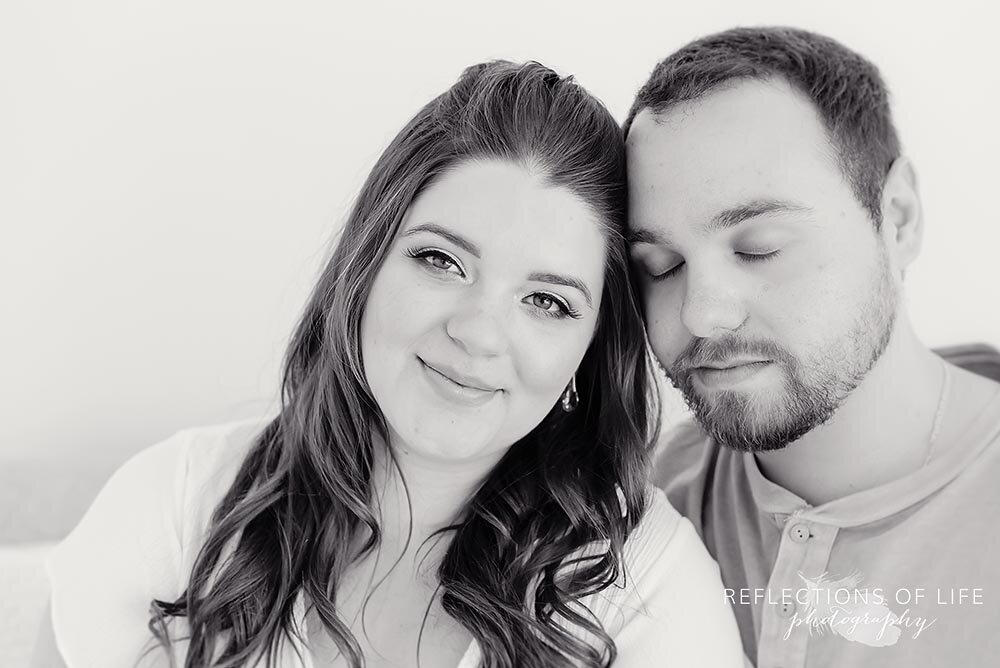 New mom and dad couples photography Grimsby Ontario