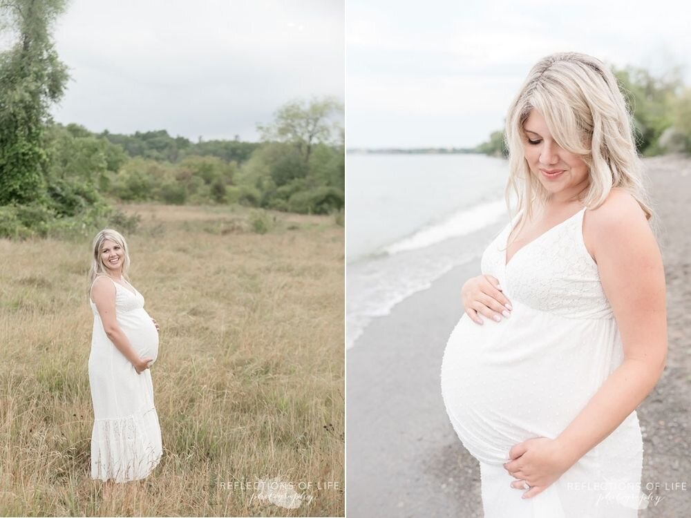 Gorgeous pregnancy photography in Niagara Ontairo Canada