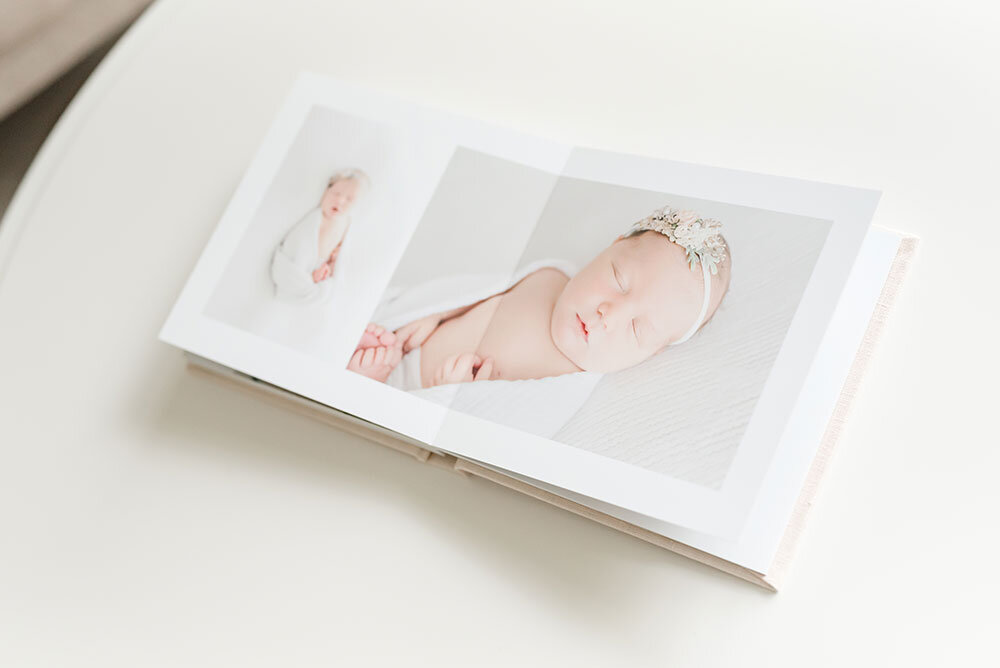 newborn photo album 