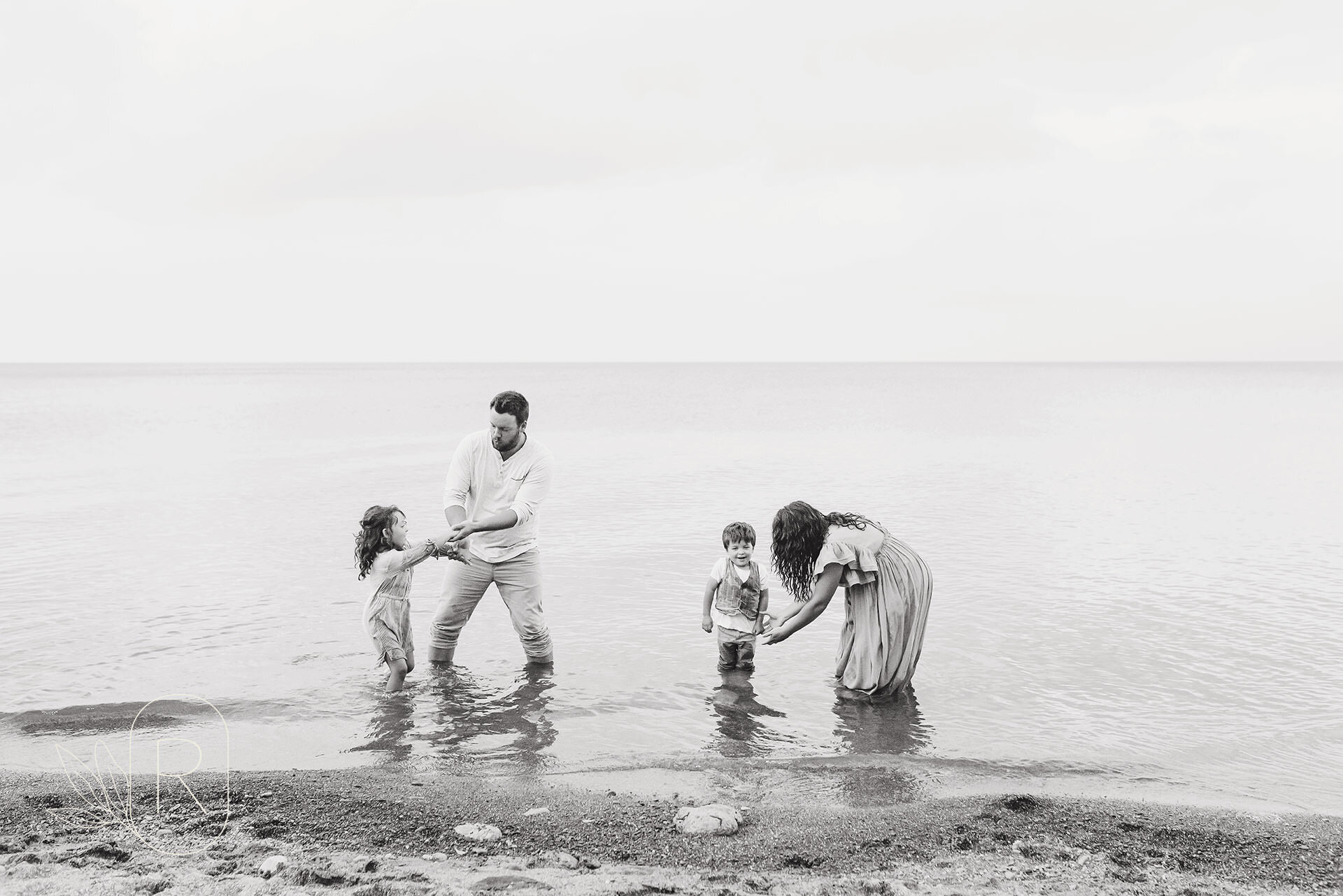 family beach photography