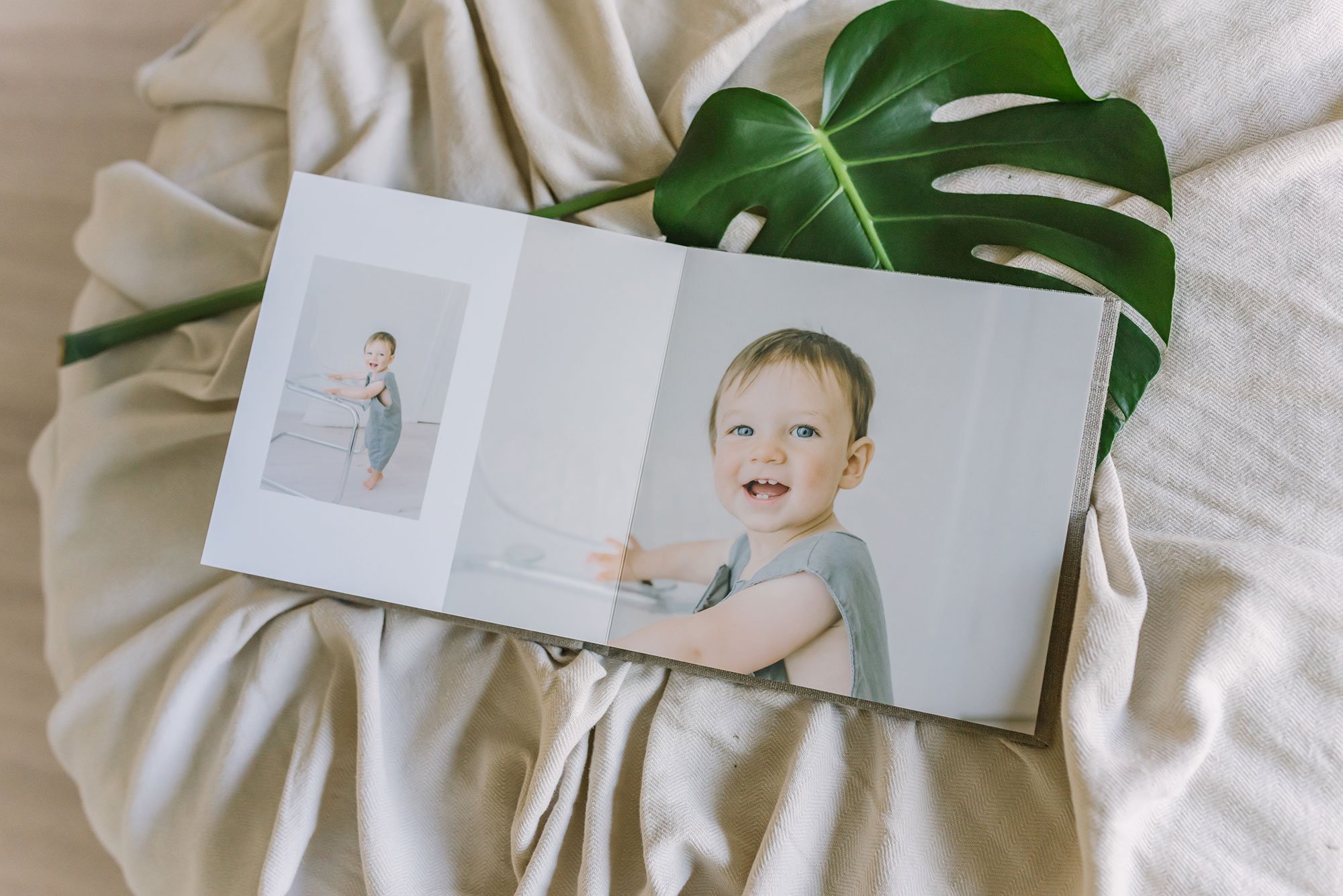 Niagara baby and family heirloom album of baby portraits