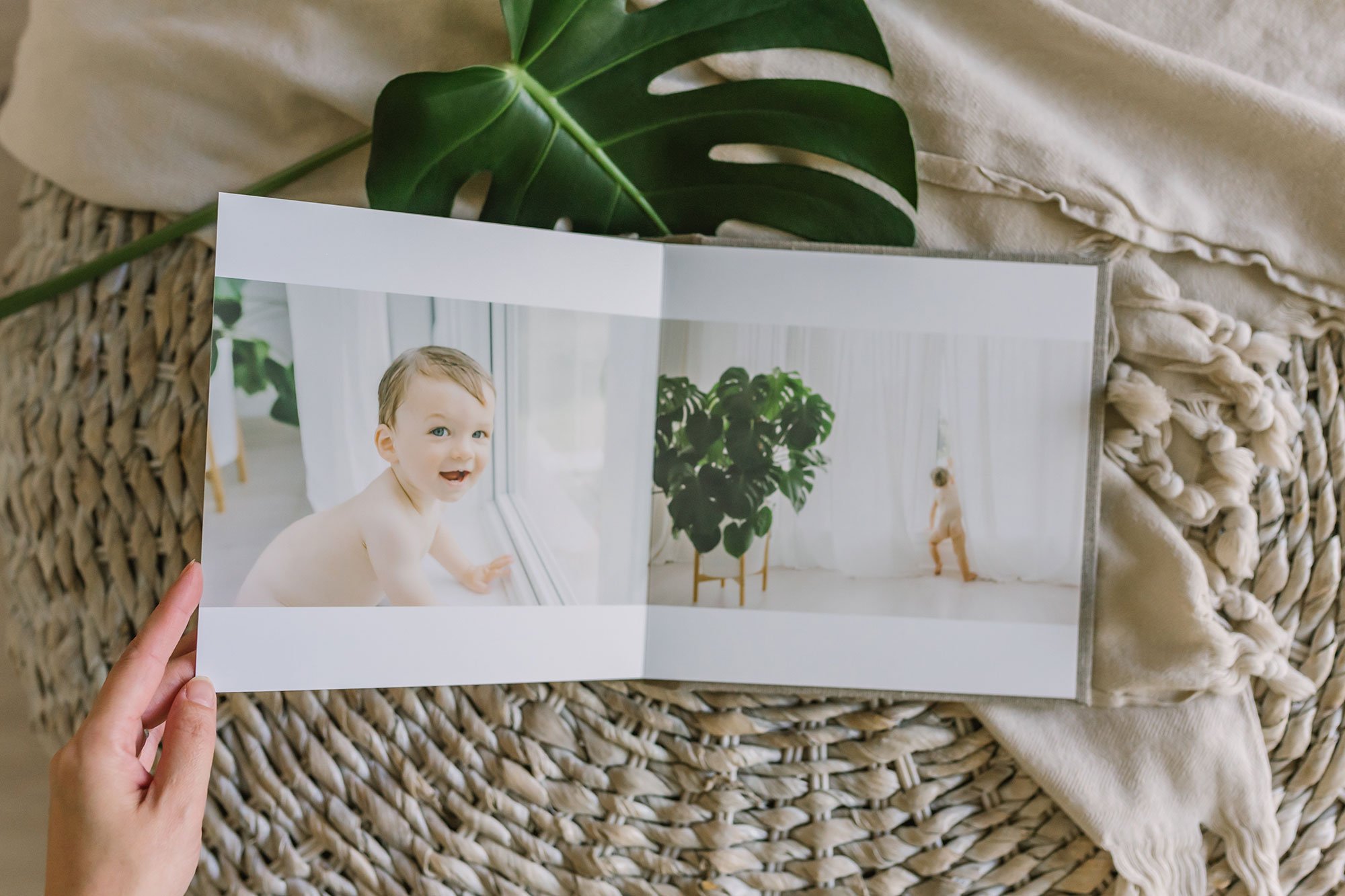 Niagara baby and family album of first year baby portraits