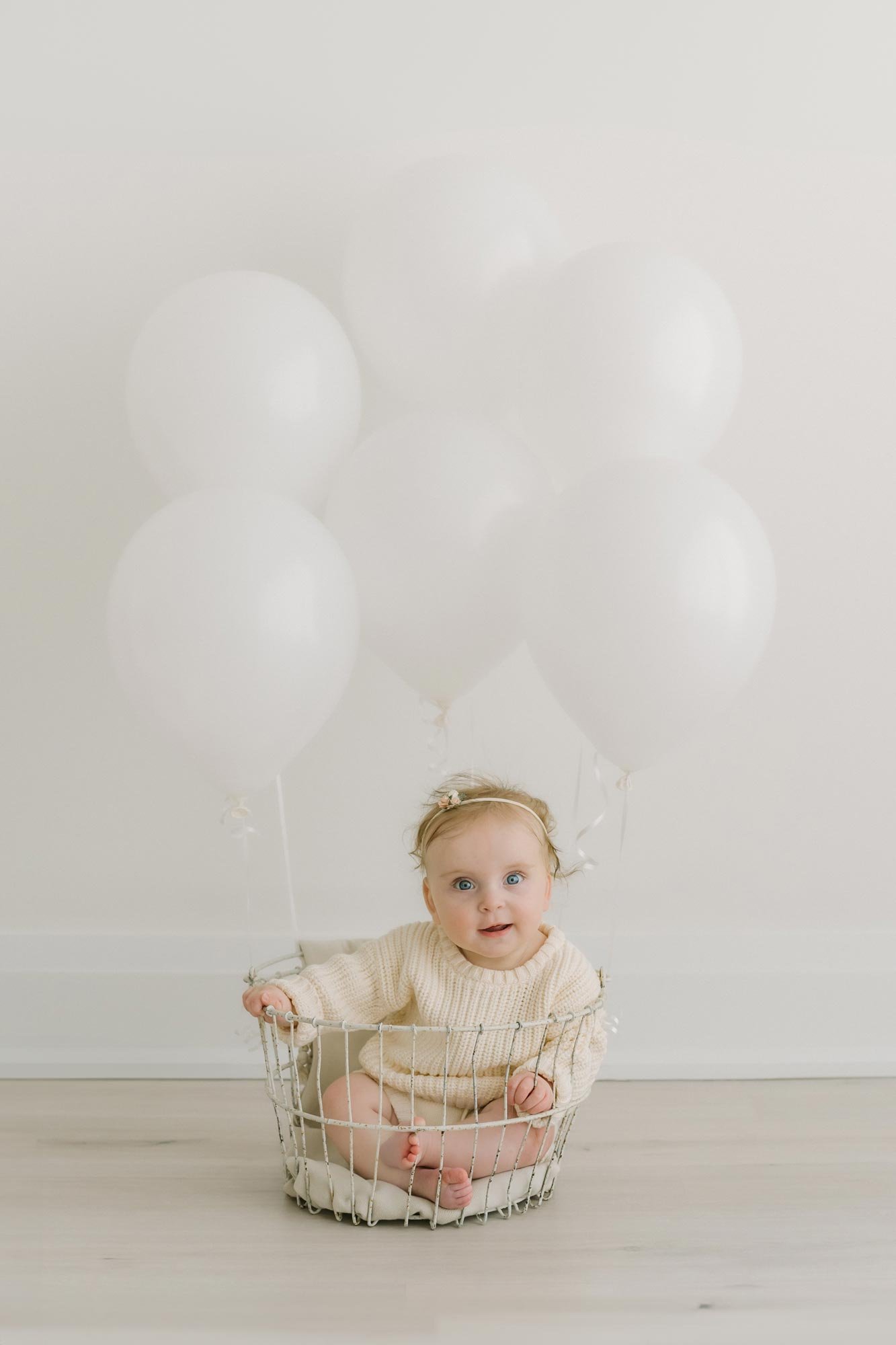 Niagara Milestone Photographer Half Birthday Baby Photographs