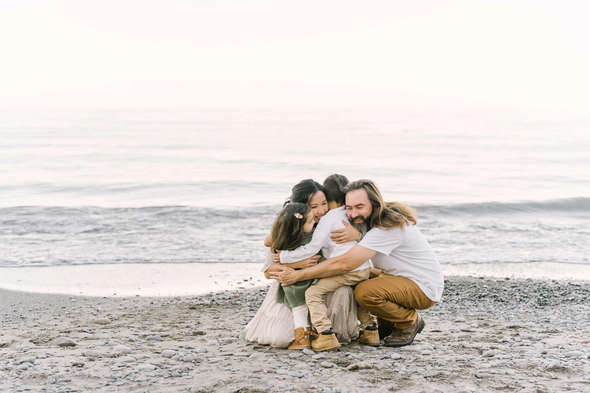 Outdoor beach family sessions