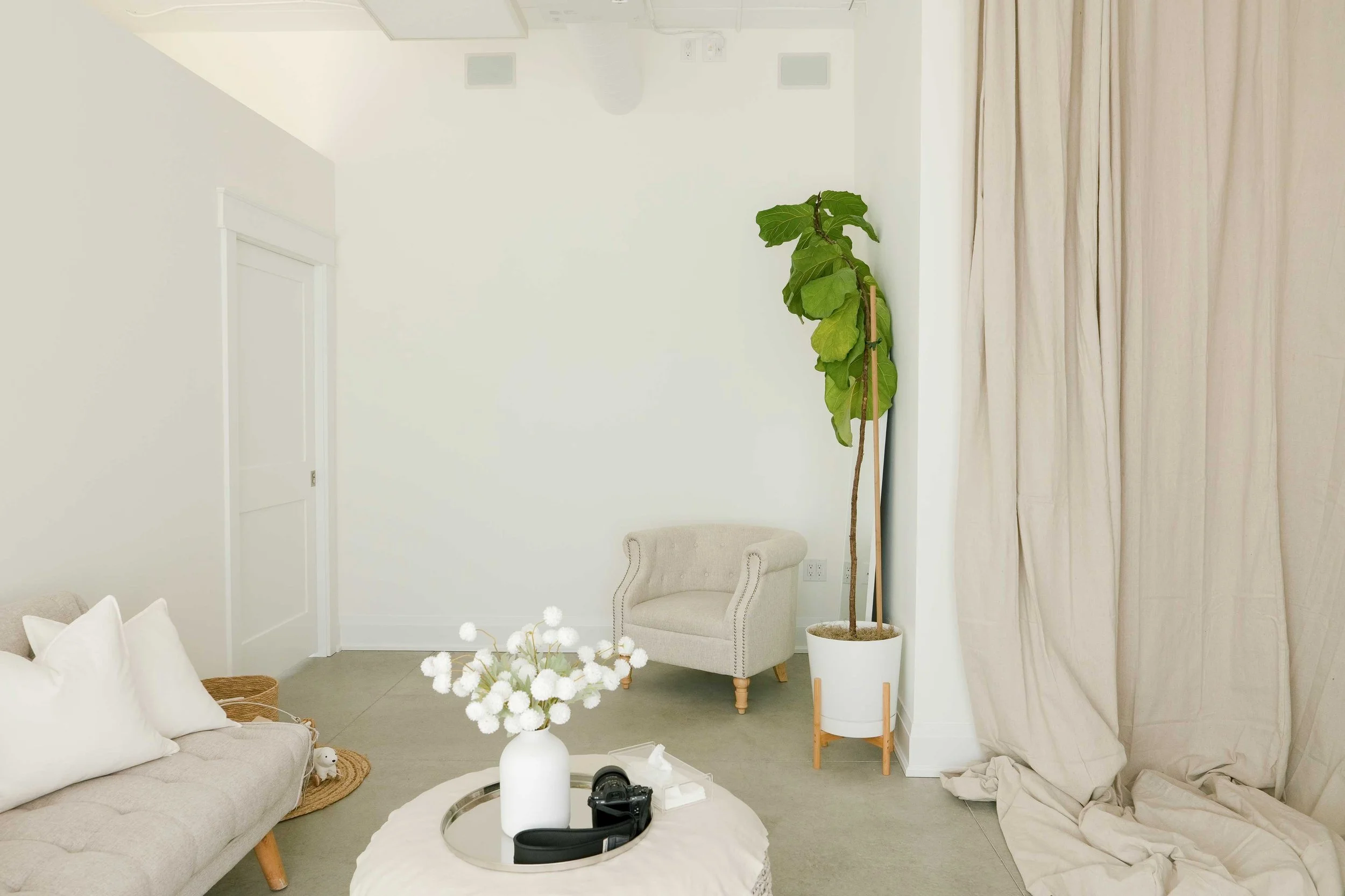 Studio Seating Area at Grimsby Photographer Studio
