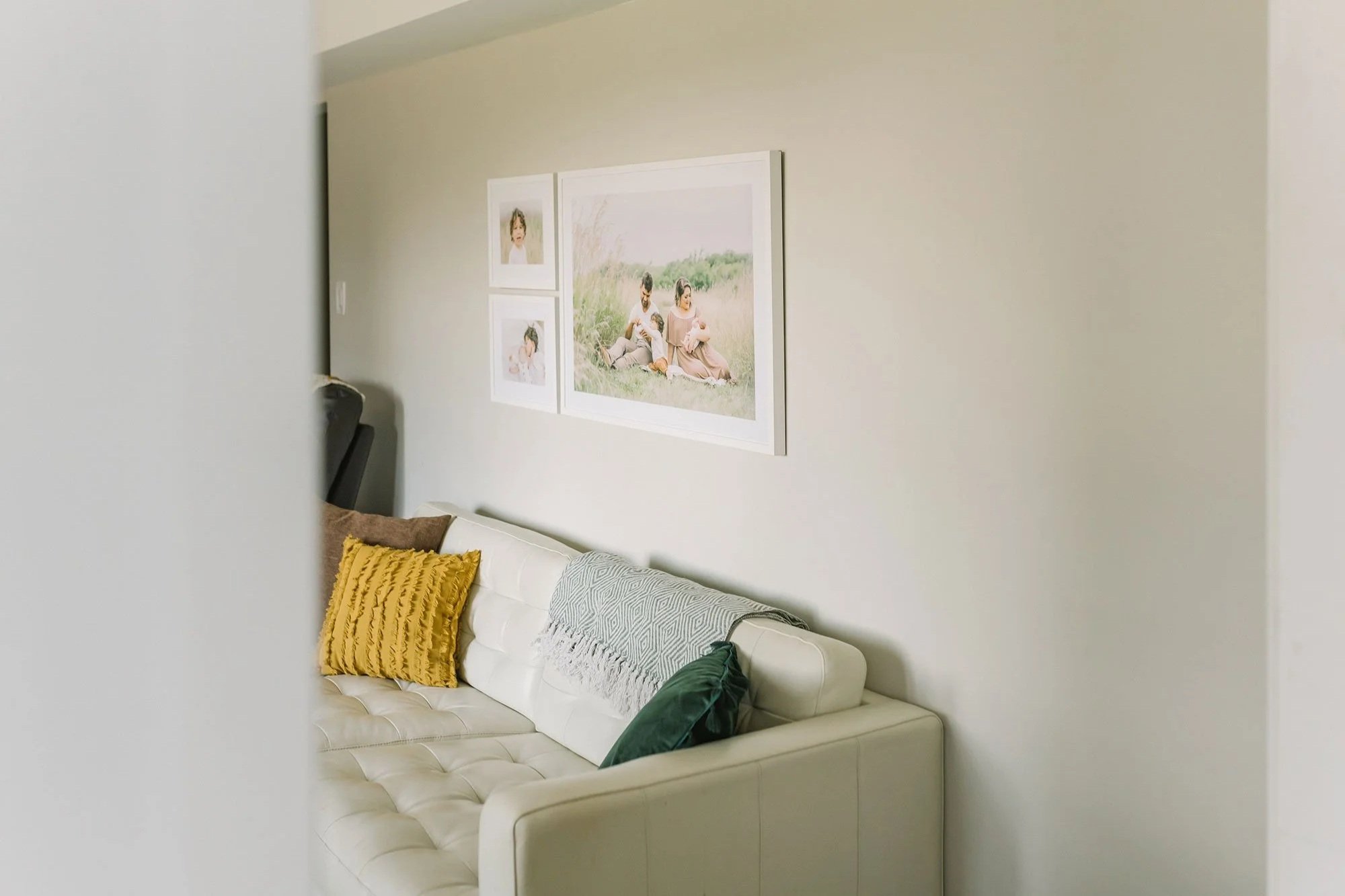 Framed Portrait Styled for Heirloom Maternity Photo Albums in Ontario