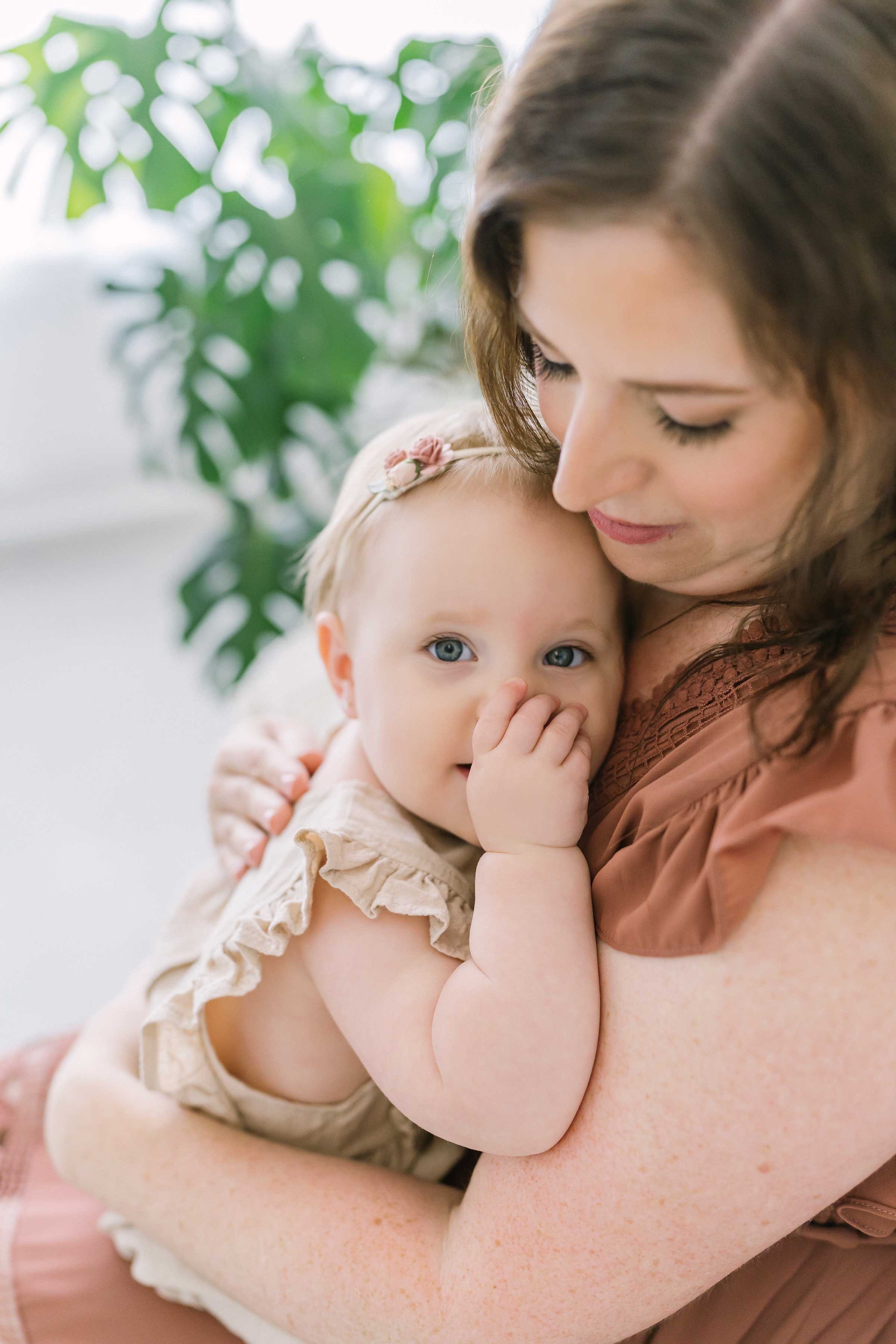 Standing Tall and Giggling Loud: A Baby's First Year Session in Grimsby