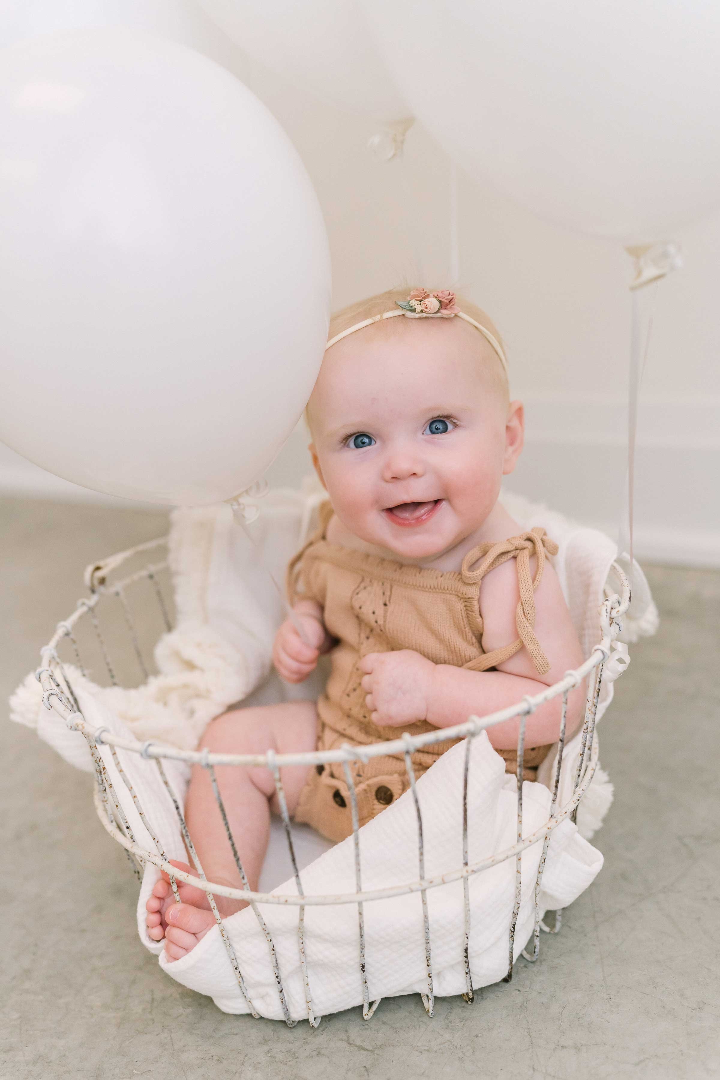 Six Month Baby milestone session
