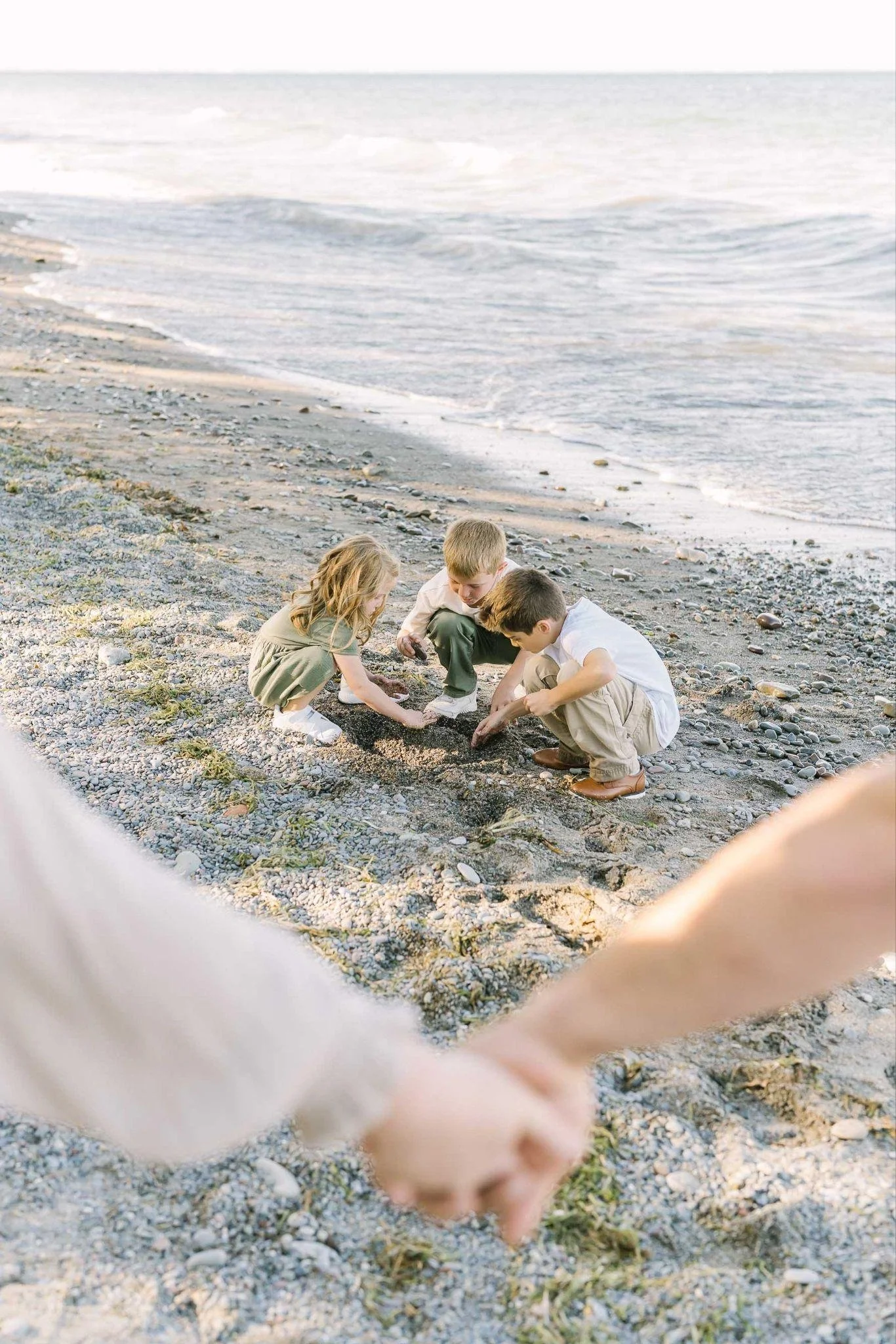 outdoor family session in Goodale