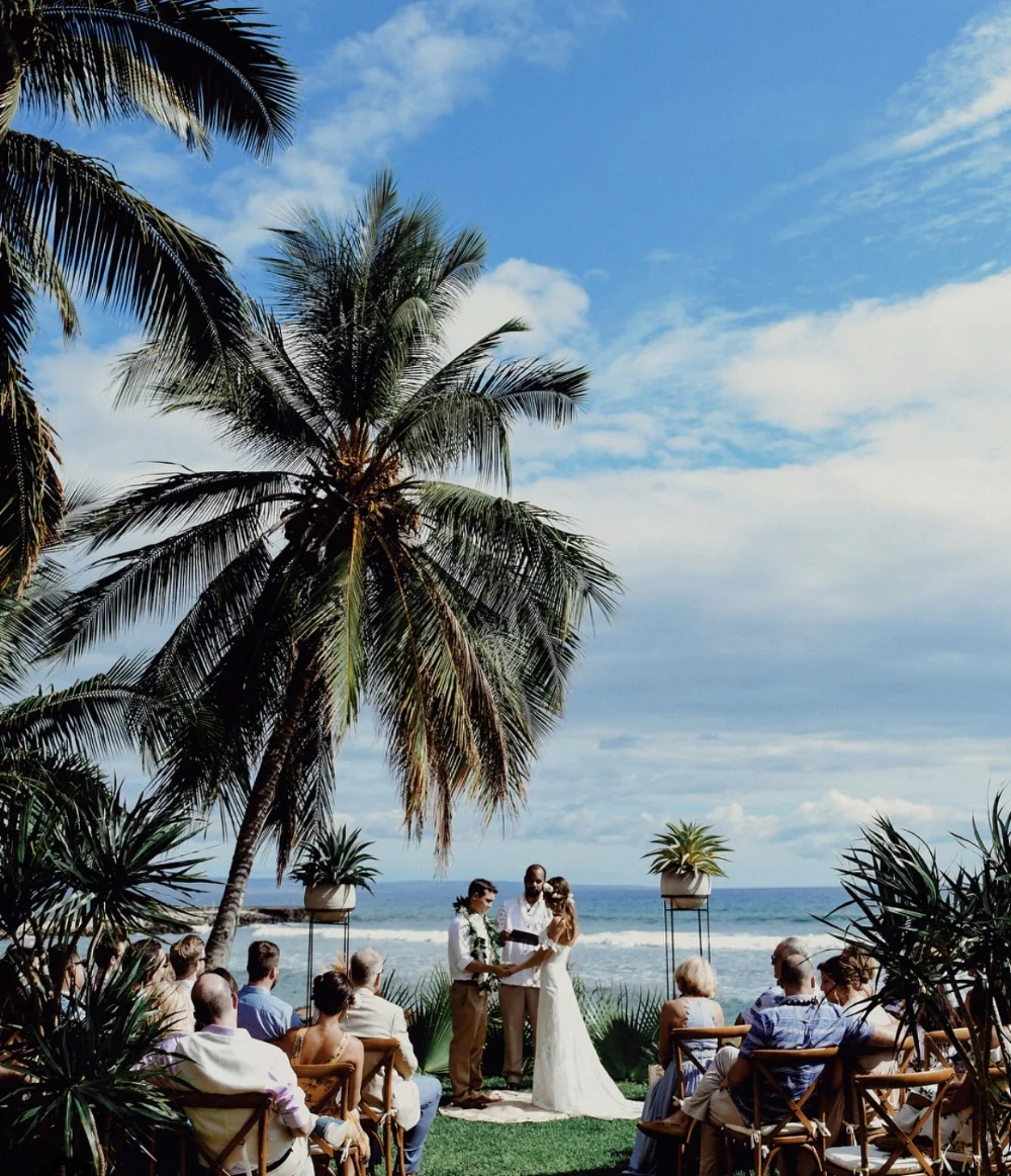 Olowalu Plantation. Hair and makeup by our Cynthia Rose. Photo by Tamiz. Wedding Planning by Opihi Love.