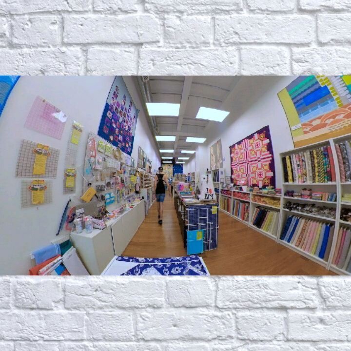 Who else is missing their local quilt shop? π
I stopped by my local NYC shop, @gothamquilts to pick up some supplies and chat with my quilty friend, Reyna of @bramblebrains π It was so nice catching up and picking up some cute kitty prints to make