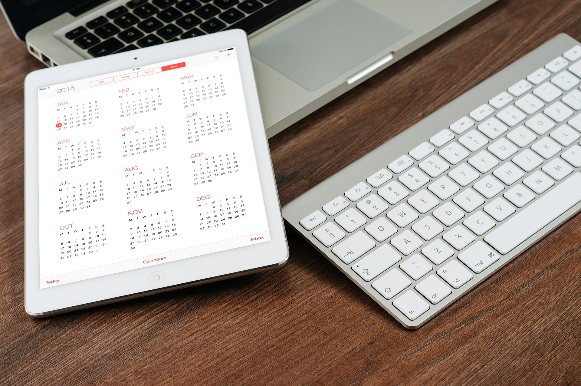 content calendar