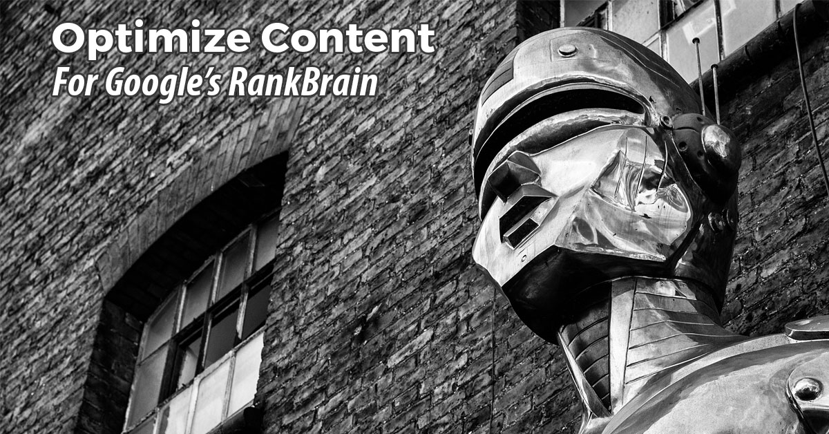 optimize content for Google's RankBrain