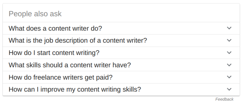 people also ask
