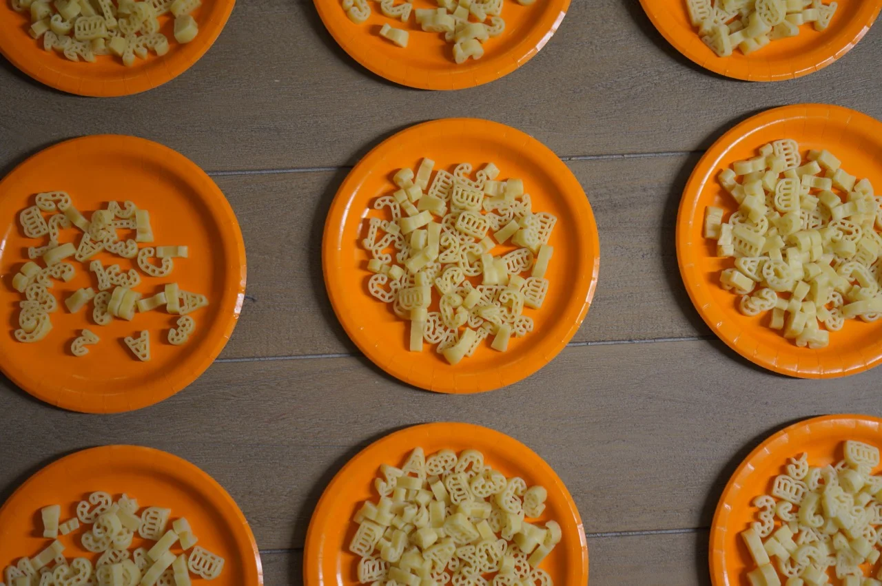 Plain pasta taste test.