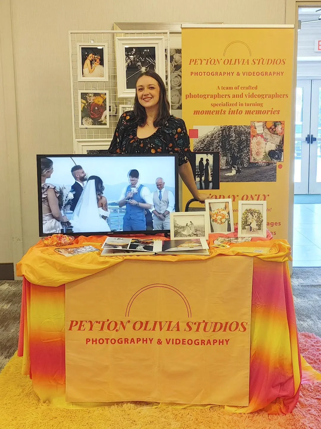 We are all set up at the Dream Weddings Bridal Expo today! Come find us inside the Holiday Inn ballroom from 12&ndash;3 PM.

Stop by our booth to chat, get inspired, and enter for a chance at some great giveaways. We can&rsquo;t wait to see you here.