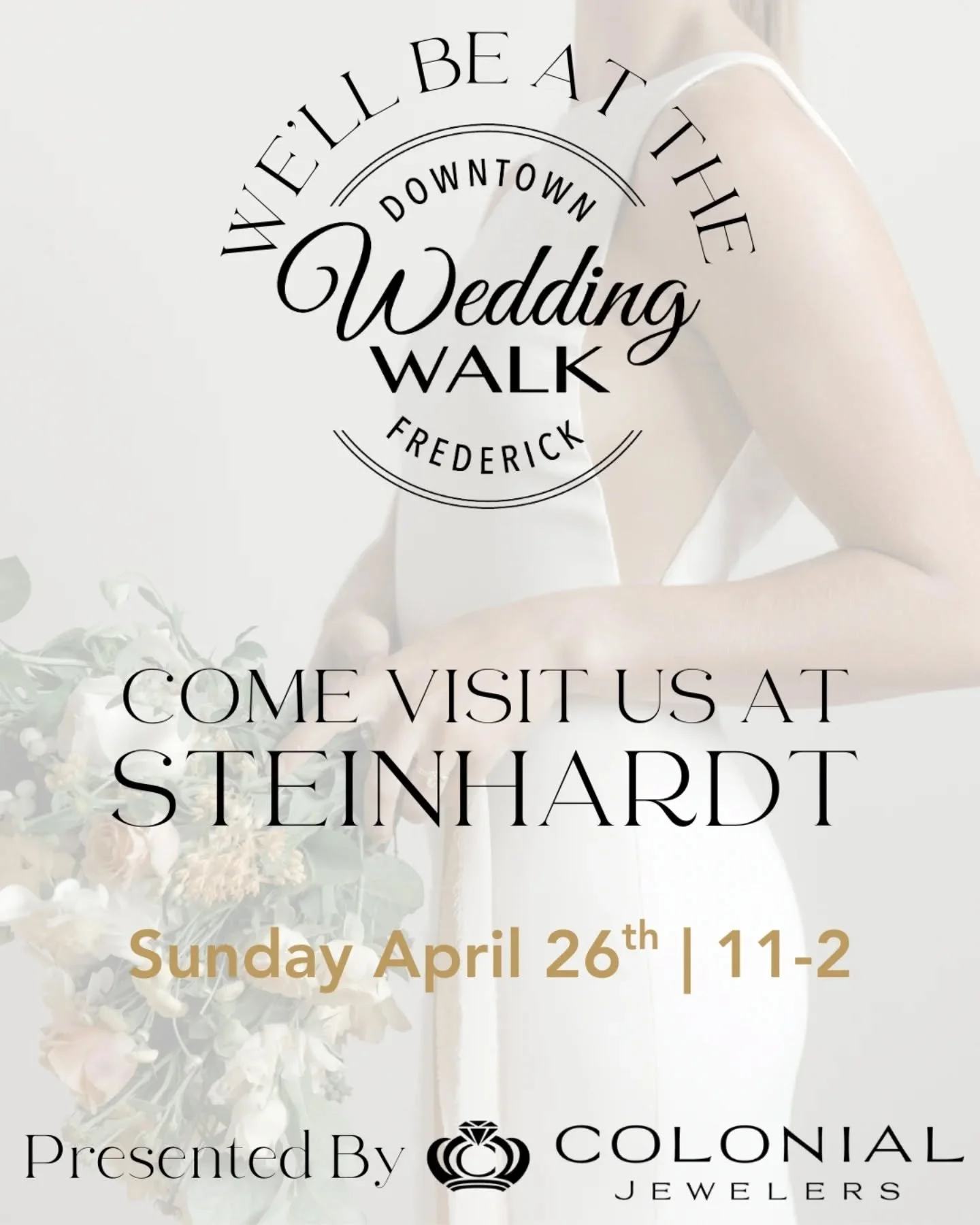 SO excited to be part of this year&rsquo;s Downtown Wedding Walk again! 🤍

We'll be set up at @steinhardt_brewing_co and bringing all the good stuff &mdash; wedding albums to flip through, info on packages, and a chance to chat through your vision a