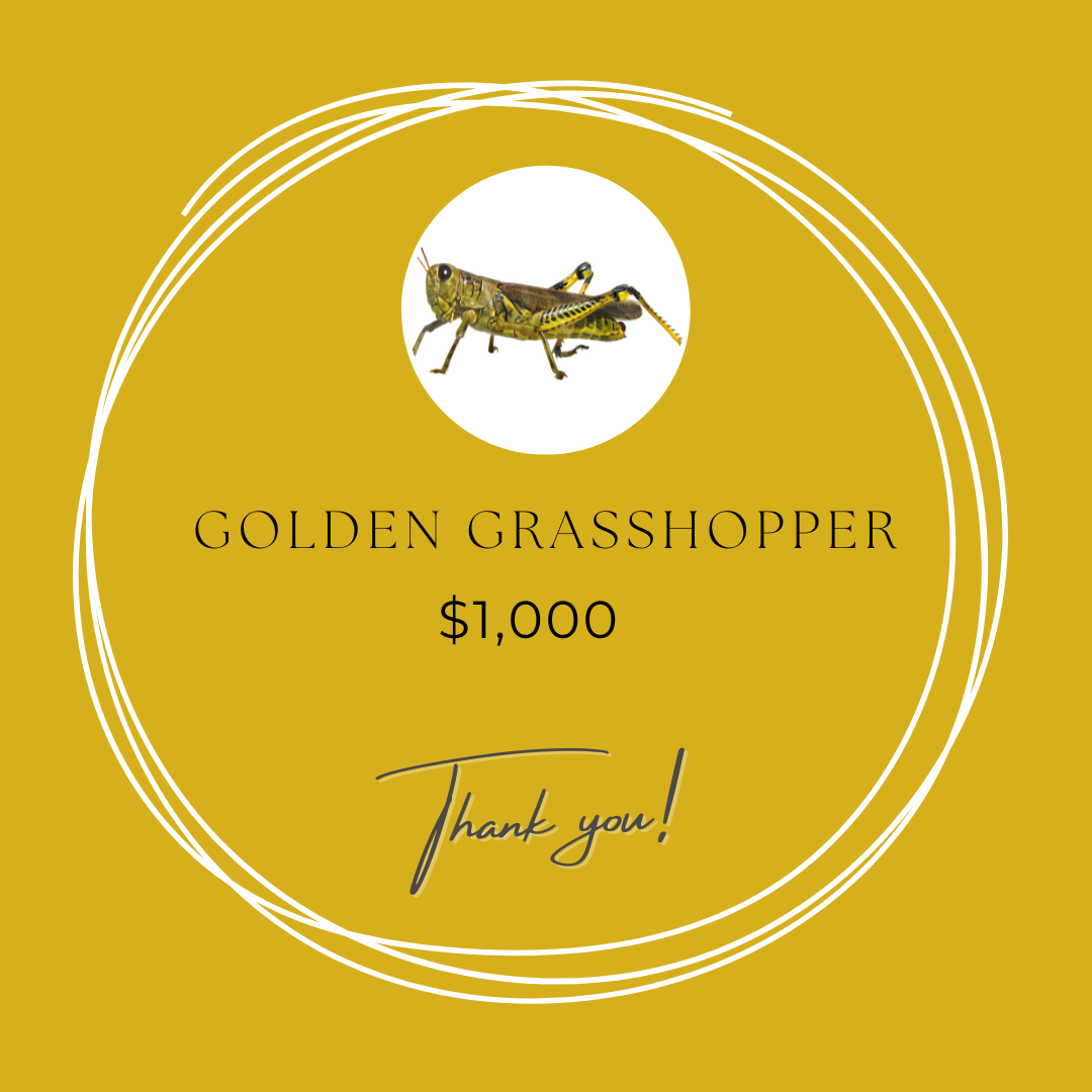 GOLDEN GRASSHOPPER - $1,000