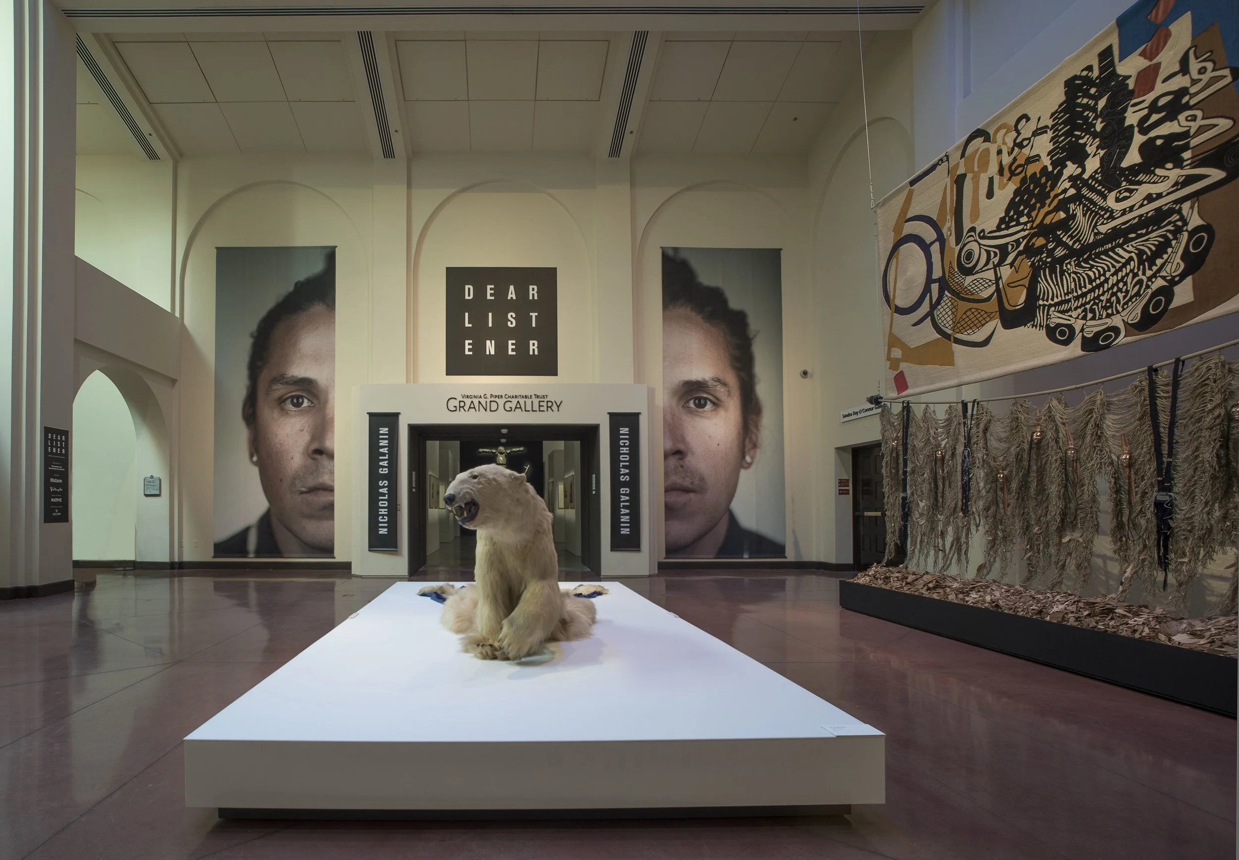 "Dear Listener: Works by Nicholas Galanin," at the Heard Museum. All images provided by the Heard Museum.