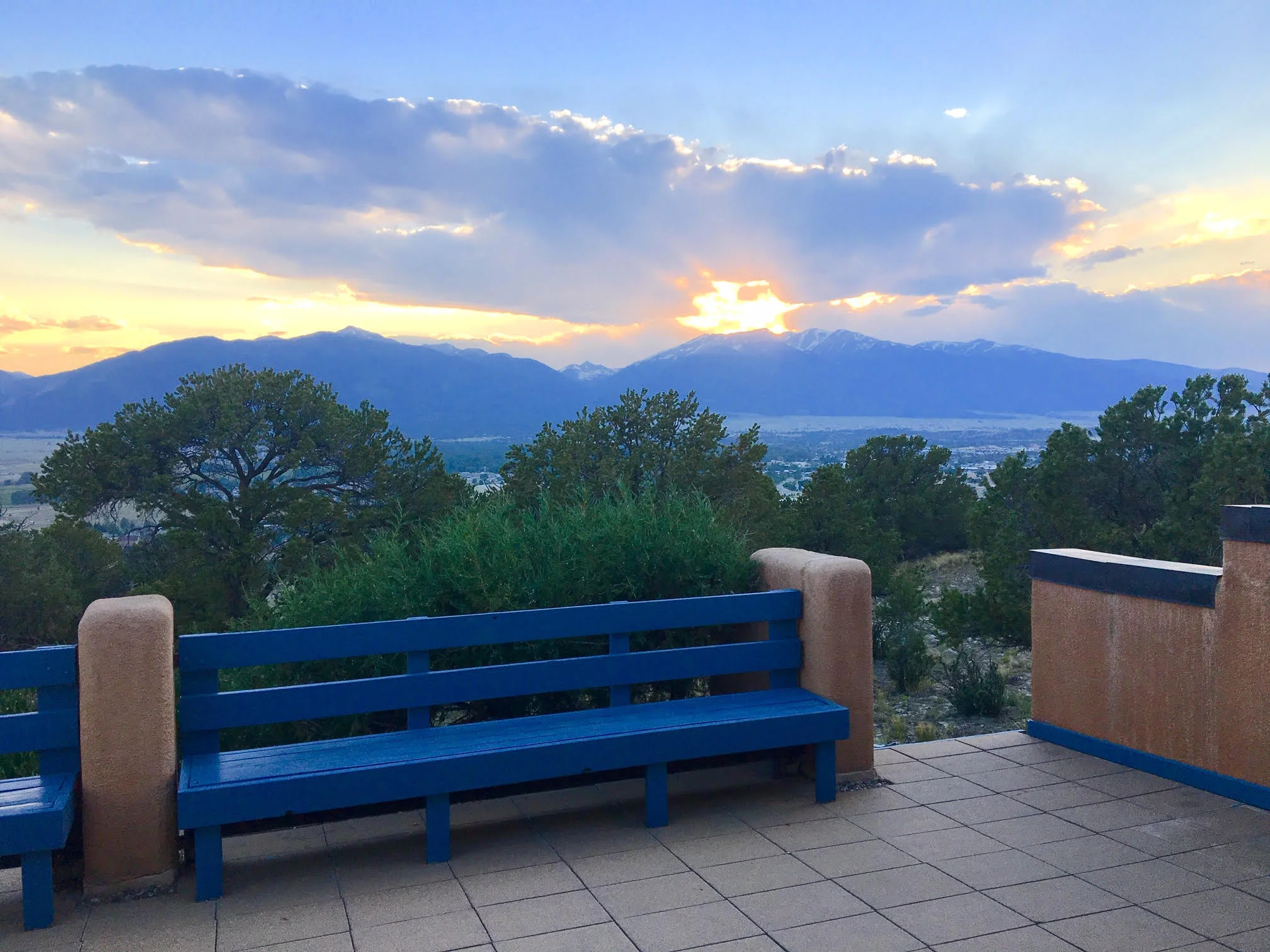 Porch at Sunset….
