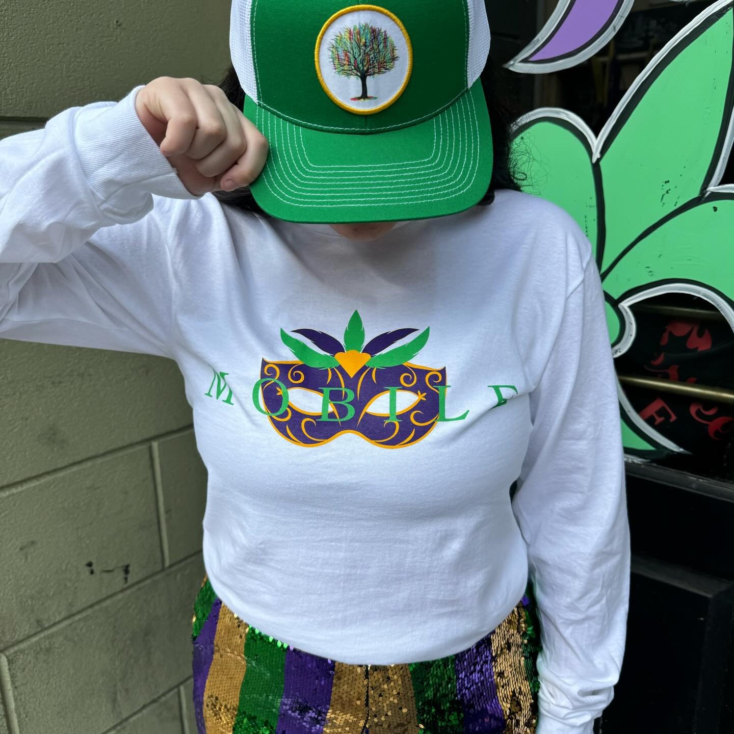 Long sleeve Mobile Mardi Gras shirts are in!!! Limited supply!!! ✨