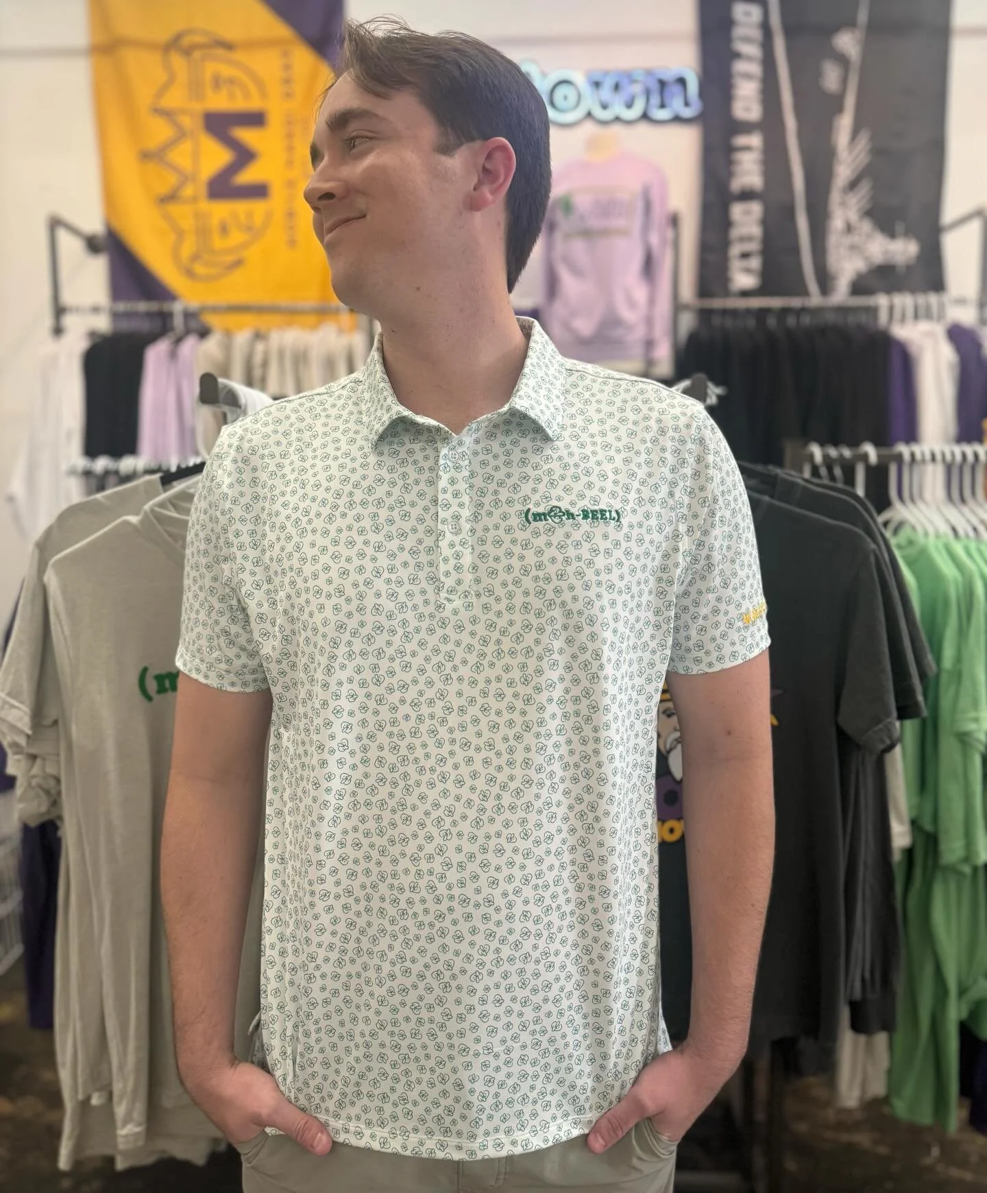 Crichton Leprechaun micro-print polos have&hellip;

🍀 HIT 🍀 THE 🍀 FLOOR 🍀

Run, don&rsquo;t walk, these lucky little polos are ready for St. Patty&rsquo;s Day season! 🇮🇪🏃💨