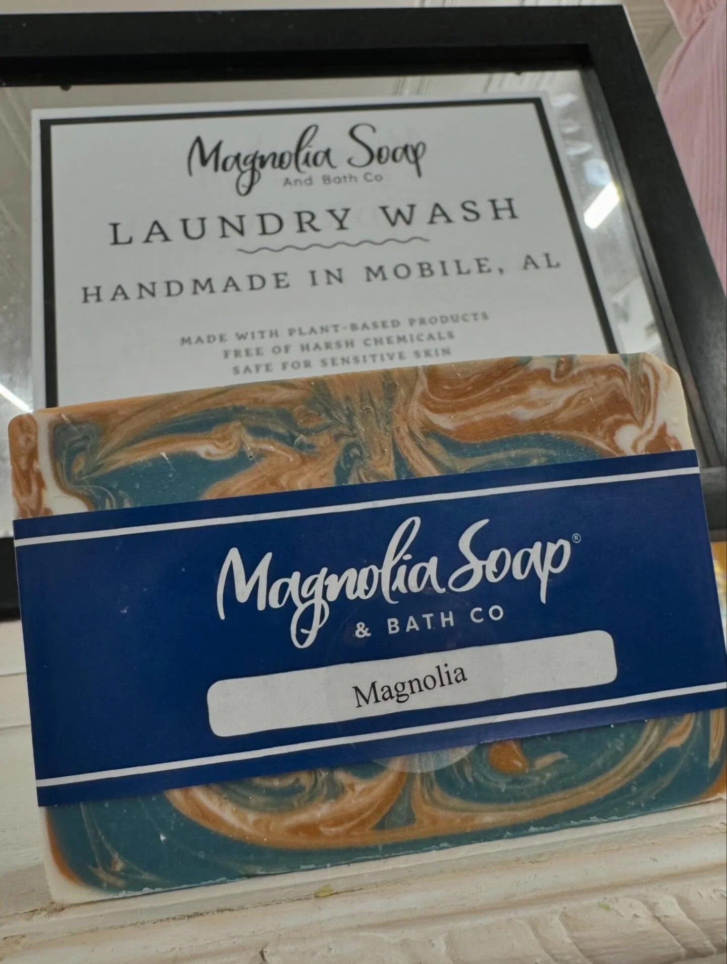 It smells good in store with @magnoliasoapandbathmobile and so can you!! 💕✨🌷

Visit us for some of their top smelling soaps🌸