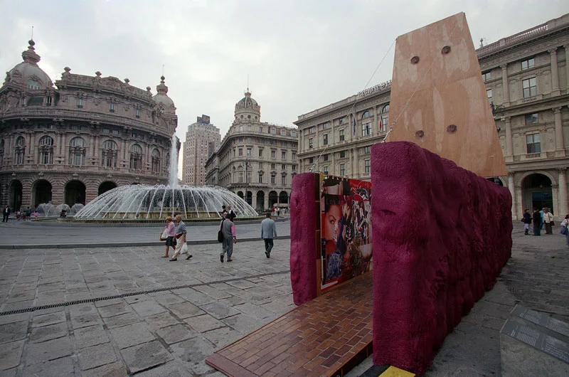 Gaetano Pesce, Mimmo Rotella, Matteo Berti 02.jpg