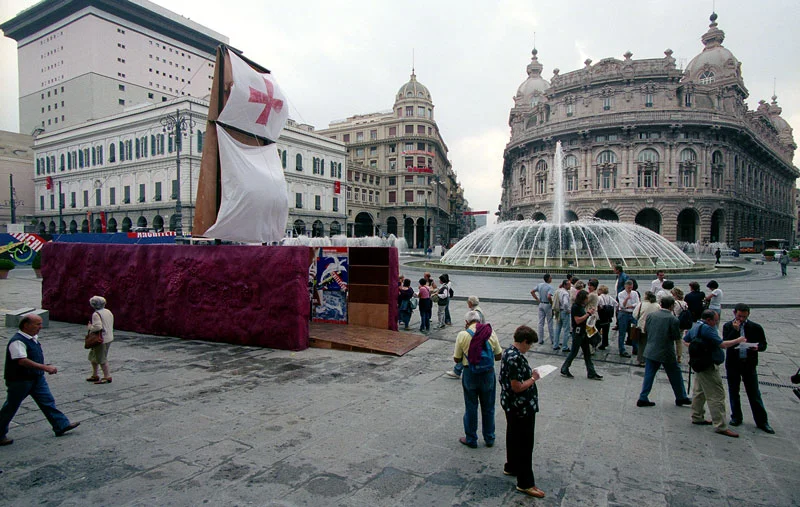 Gaetano Pesce, Mimmo Rotella, Matteo Berti 02hsh.jpg